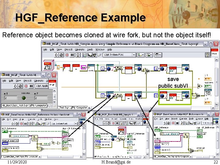 HGF_Reference Example Reference object becomes cloned at wire fork, but not the object itself!