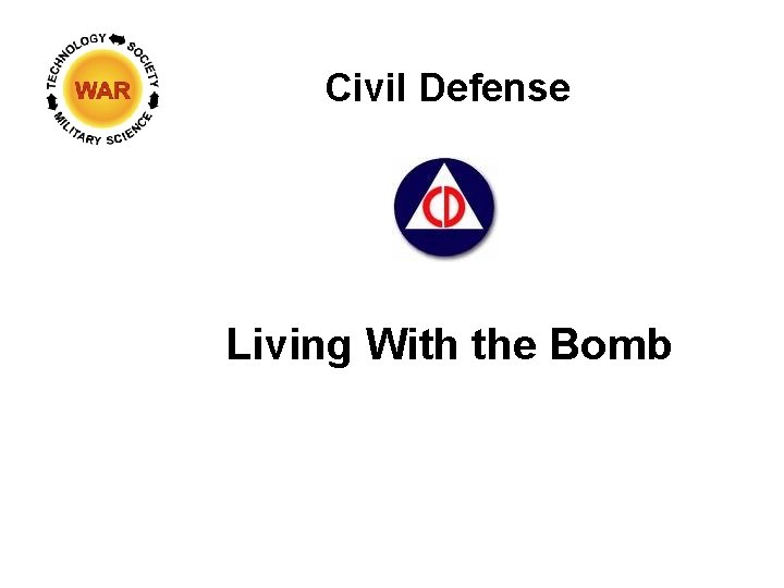 Civil Defense Living With the Bomb 