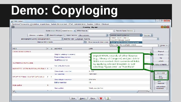 Demo: Copyloging 