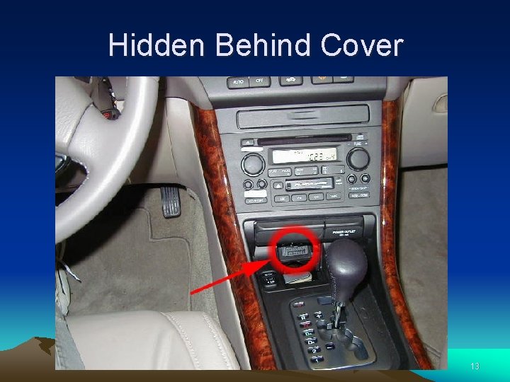 Hidden Behind Cover 13 