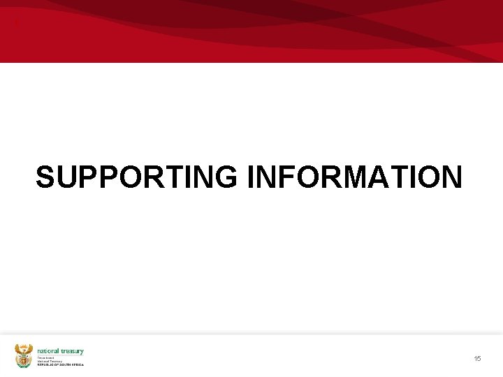 , SUPPORTING INFORMATION 15 