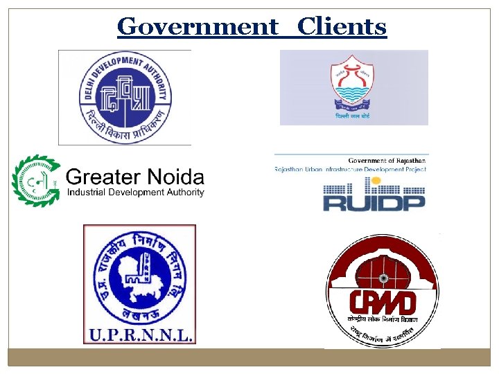 Government Clients 