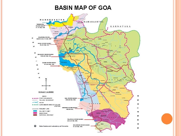 BASIN MAP OF GOA 