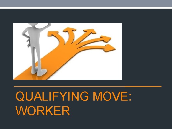 QUALIFYING MOVE: WORKER 