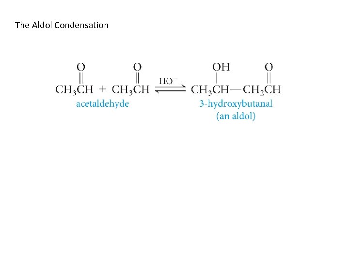 The Aldol Condensation 