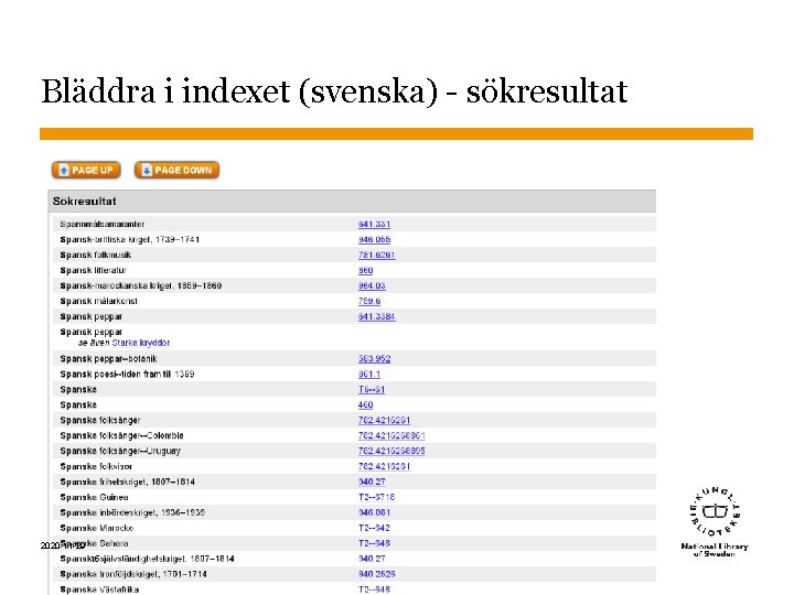 Bläddra i indexet (svenska) - sökresultat 2020 -11 -29 Sidnummer 15 