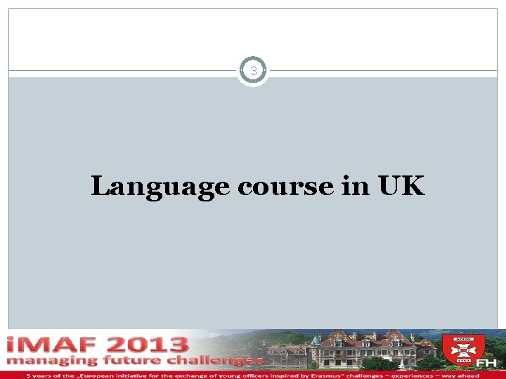 3 Language course in UK 11/29/2020 