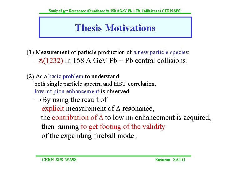 Study of D++ Resonance Abundance in 158 AGe. V Pb + Pb Collisions at