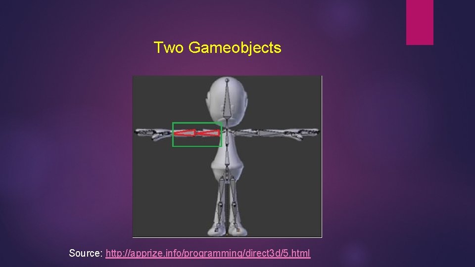 Two Gameobjects Source: http: //apprize. info/programming/direct 3 d/5. html 