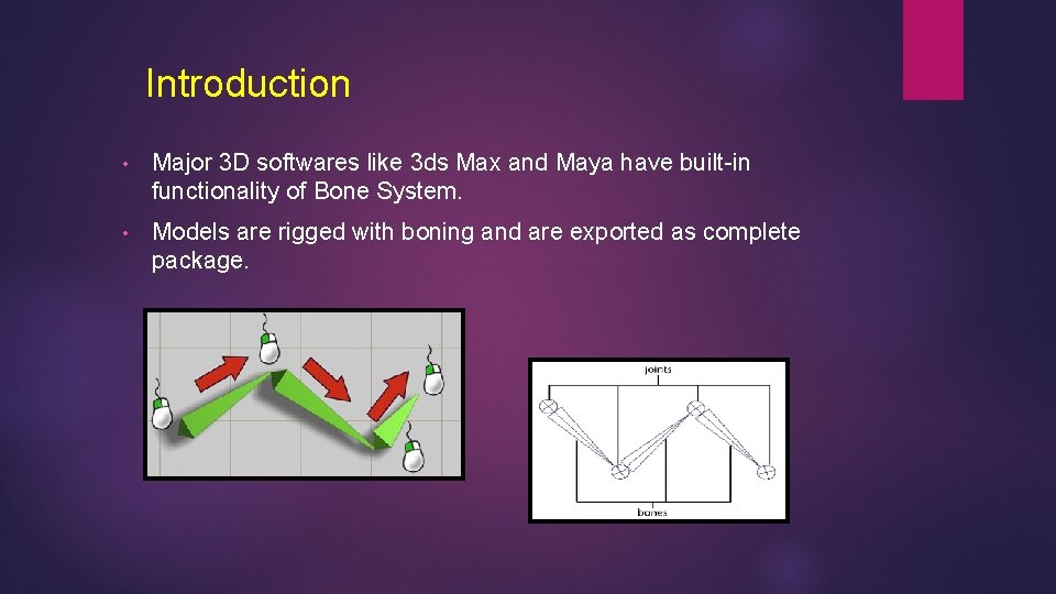 Introduction • Major 3 D softwares like 3 ds Max and Maya have built-in