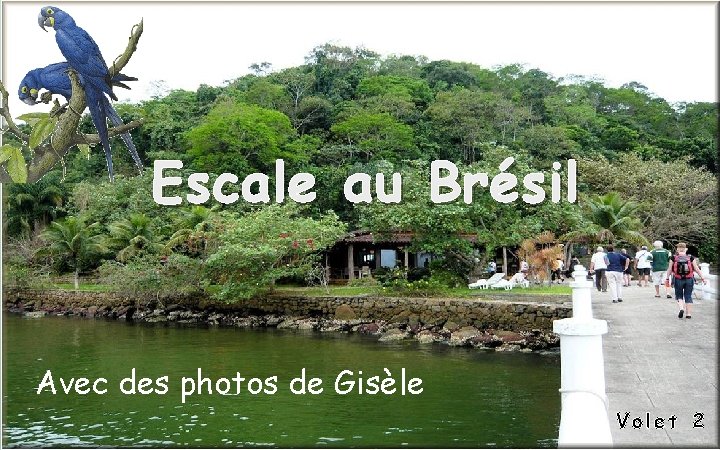 Escale au Brésil Avec des photos de Gisèle Volet 2 