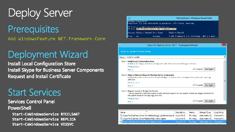 Add-Windows. Feature NET-Framework-Core 