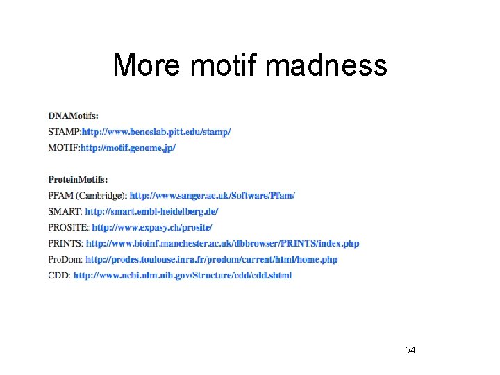 More motif madness 54 