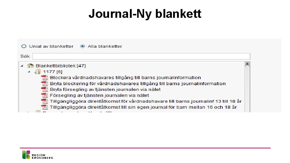 Journal-Ny blankett 