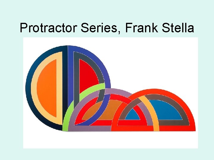 Protractor Series, Frank Stella 