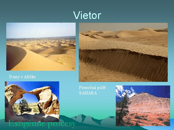Vietor Duny v Afrike Piesočná púšť - SAHARA 