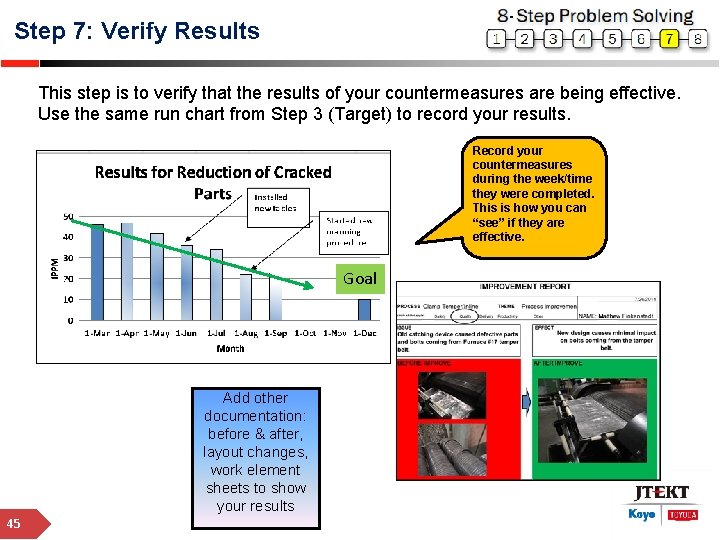 Step 7: Verify Results This step is to verify that the results of your