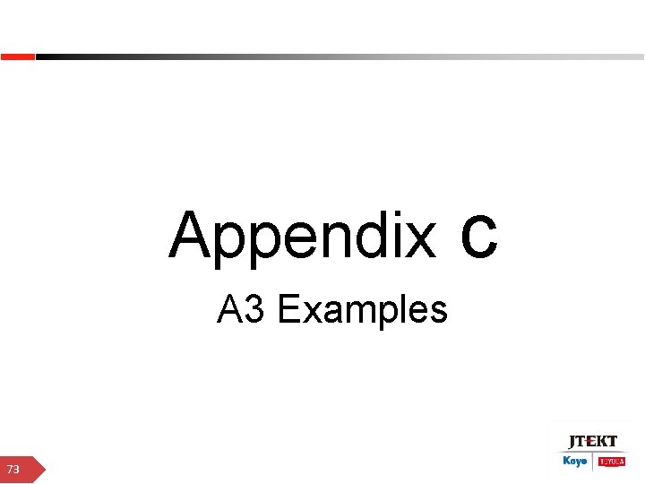 Appendix A 3 Examples 73 c 