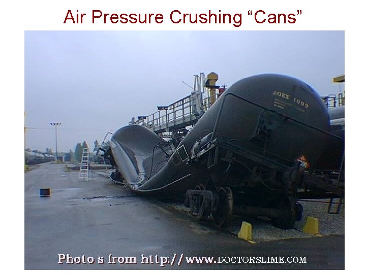 Air Pressure Crushing “Cans” 