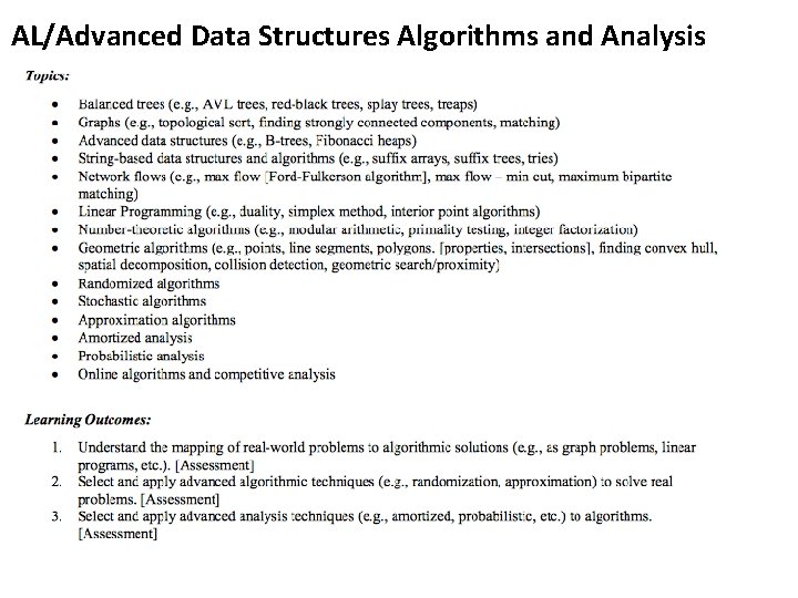 AL/Advanced Data Structures Algorithms and Analysis 