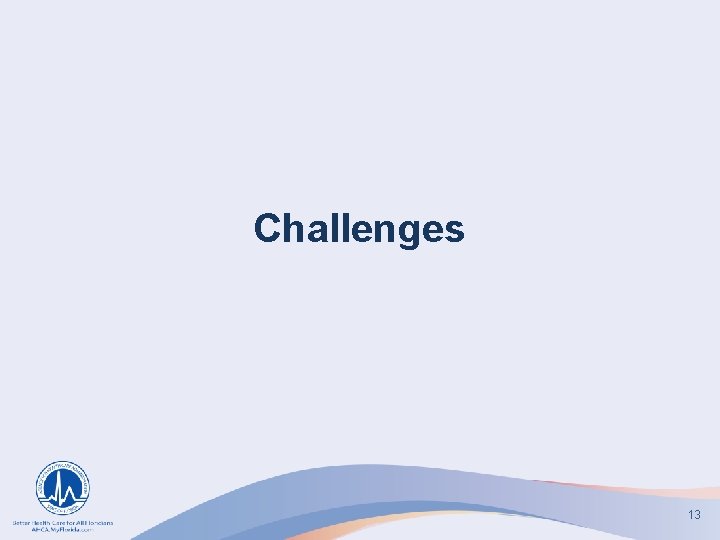 Challenges 13 