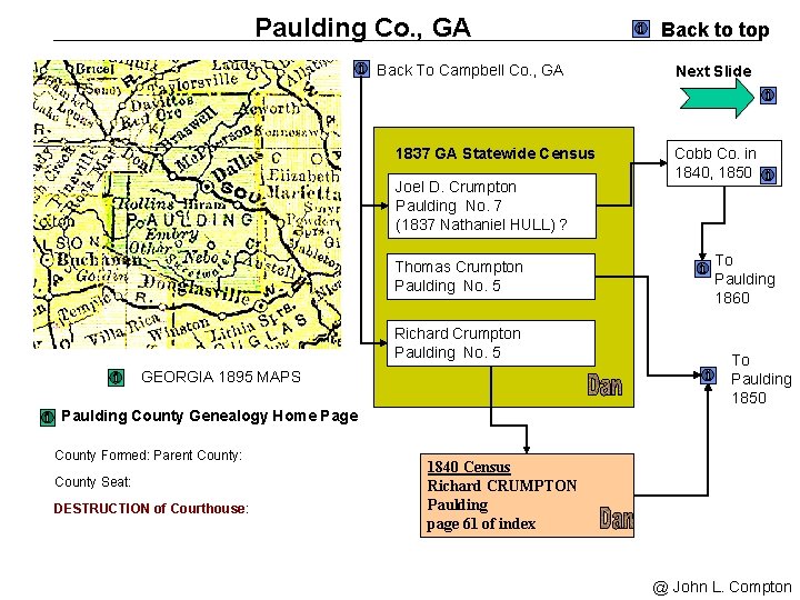 Paulding Co. , GA Back To Campbell Co. , GA 1837 GA Statewide Census