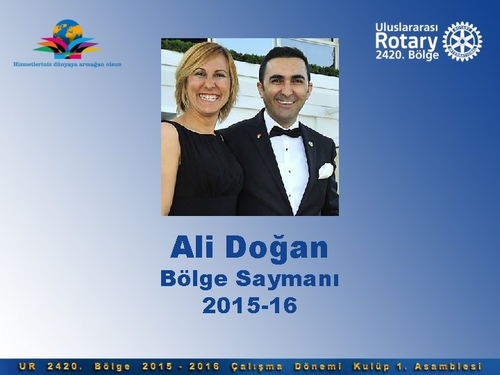 Ali Doğan Bölge Saymanı 2015 -16 