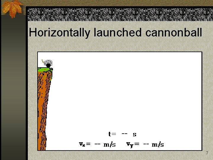 Horizontally launched cannonball 7 