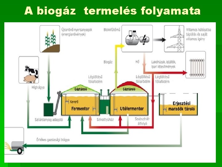 A biogáz termelés folyamata 