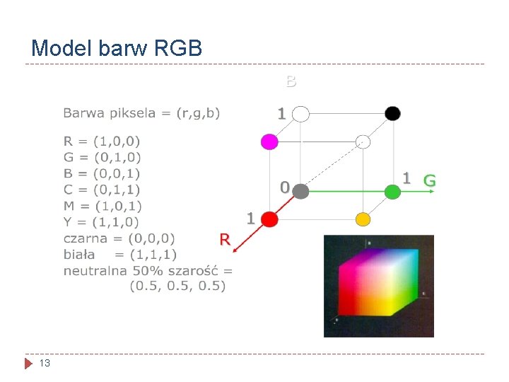 Model barw RGB 13 