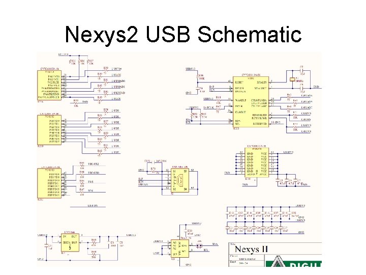 Nexys 2 USB Schematic 