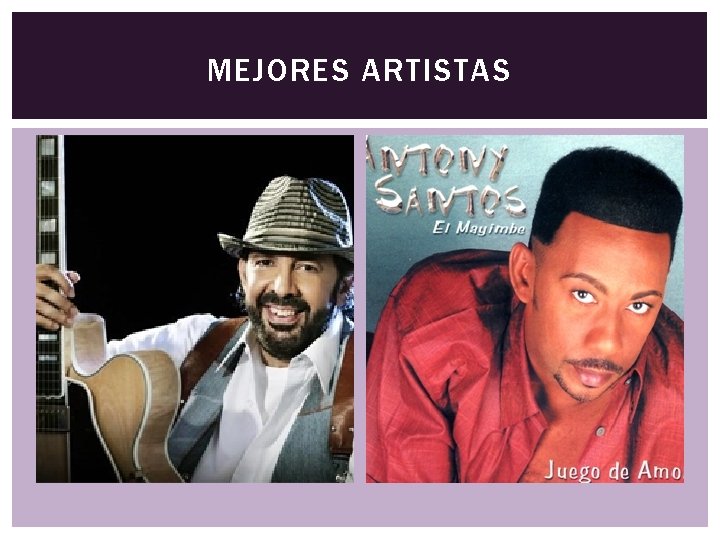 MEJORES ARTISTAS 