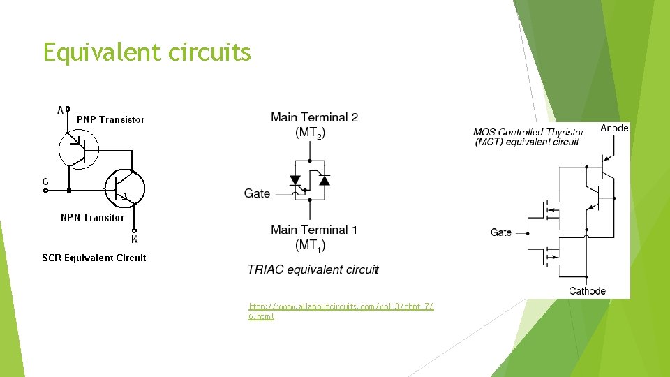 Equivalent circuits http: //www. allaboutcircuits. com/vol_3/chpt_7/ 6. html 