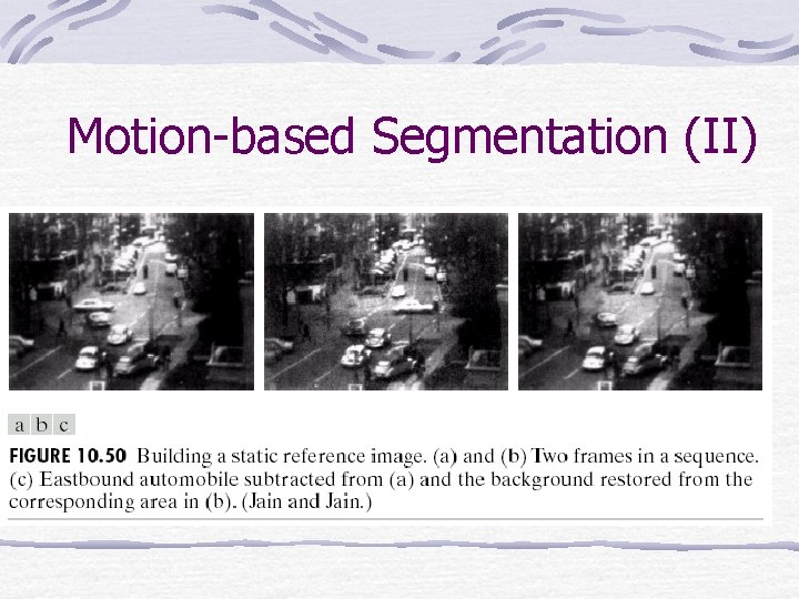 Motion-based Segmentation (II) 