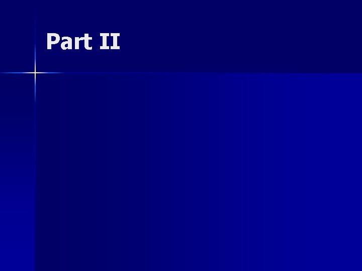 Part II 