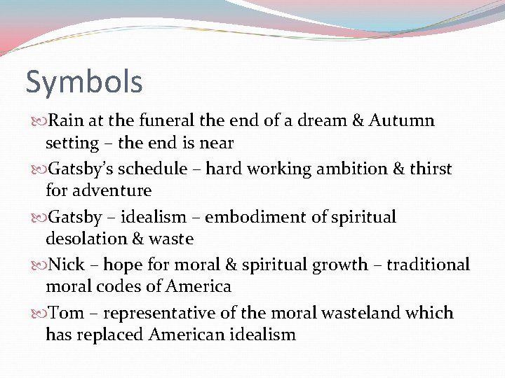 Symbols Rain at the funeral the end of a dream & Autumn setting – Symbols Rain at the funeral the end of a dream & Autumn setting –