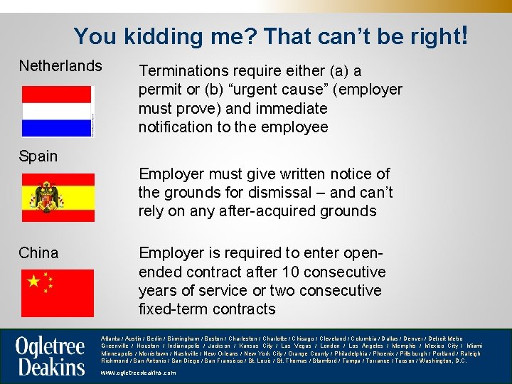You kidding me? That can’t be right! Netherlands Terminations require either (a) a permit