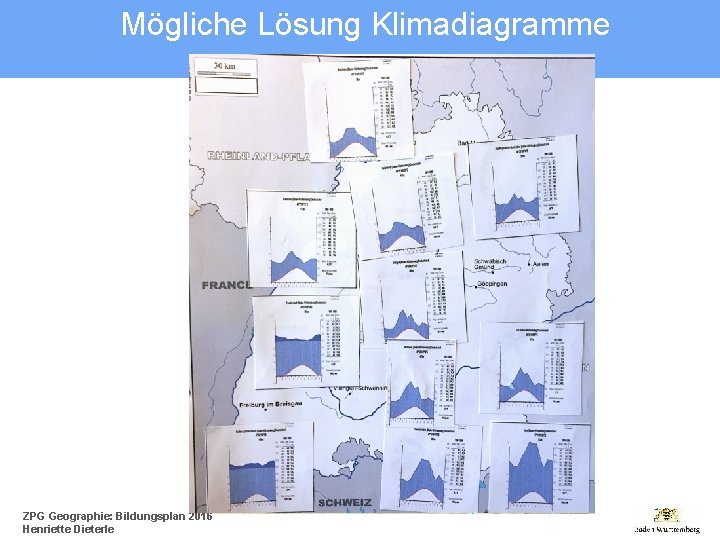 Mögliche Lösung Klimadiagramme ZPG Geographie: Bildungsplan 2016 Henriette Dieterle 