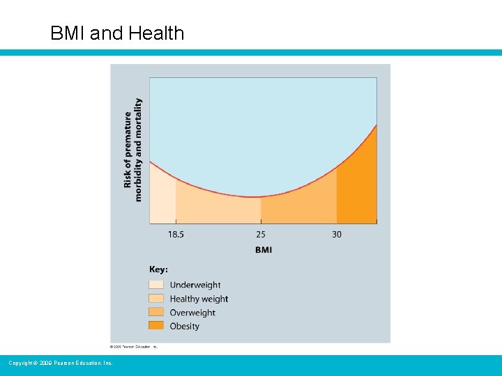 BMI and Health Copyright © 2009 Pearson Education, Inc. 