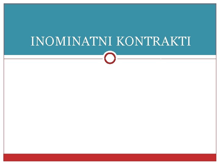 INOMINATNI KONTRAKTI 