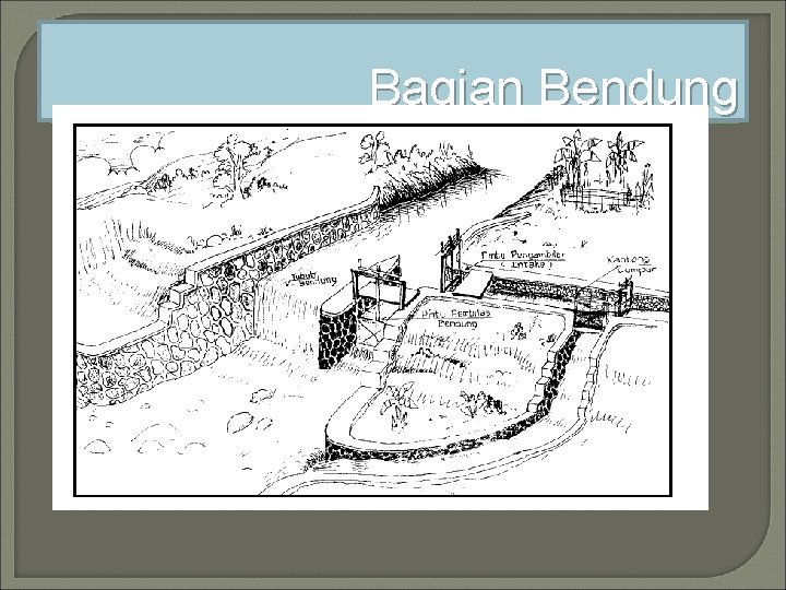 Bagian Bendung 