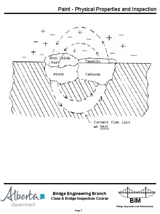 Paint - Physical Properties and Inspection Bridge Engineering Branch INFRASTRUCTURE Class A Bridge Inspection