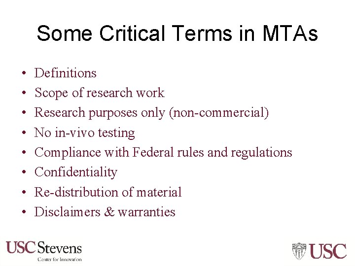 Some Critical Terms in MTAs • • Definitions Scope of research work Research purposes