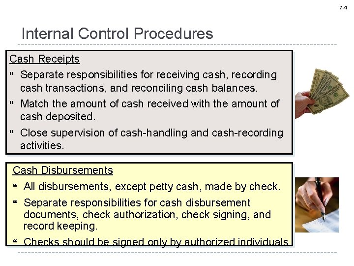 Cash and Receivables Chapter 7 Power Point Authors
