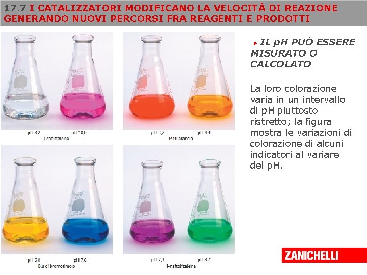 17. 7 I CATALIZZATORI MODIFICANO LA VELOCITÀ DI REAZIONE GENERANDO NUOVI PERCORSI FRA REAGENTI