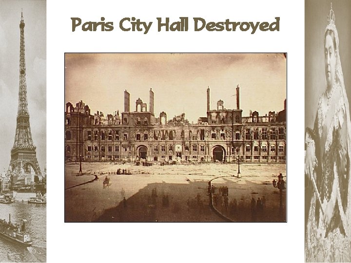 Paris City Hall Destroyed 