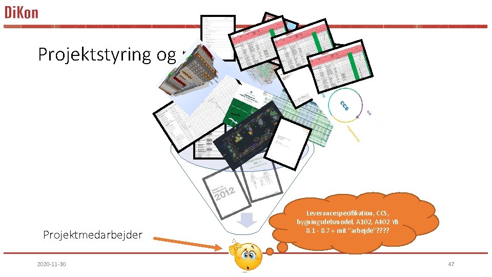 Projektstyring og planlægning Projektmedarbejder 2020 -11 -30 Leverancespecifikation, CCS, bygningsdelsmodel, A 102, A 402