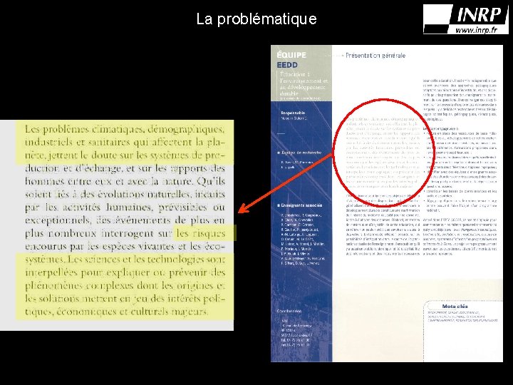 La problématique 