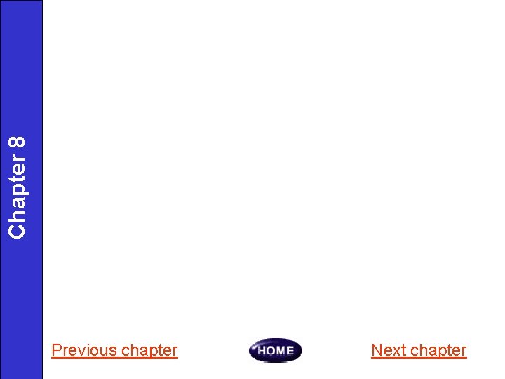 Chapter 8 Previous chapter Next chapter Chapter 8 Previous chapter Next chapter