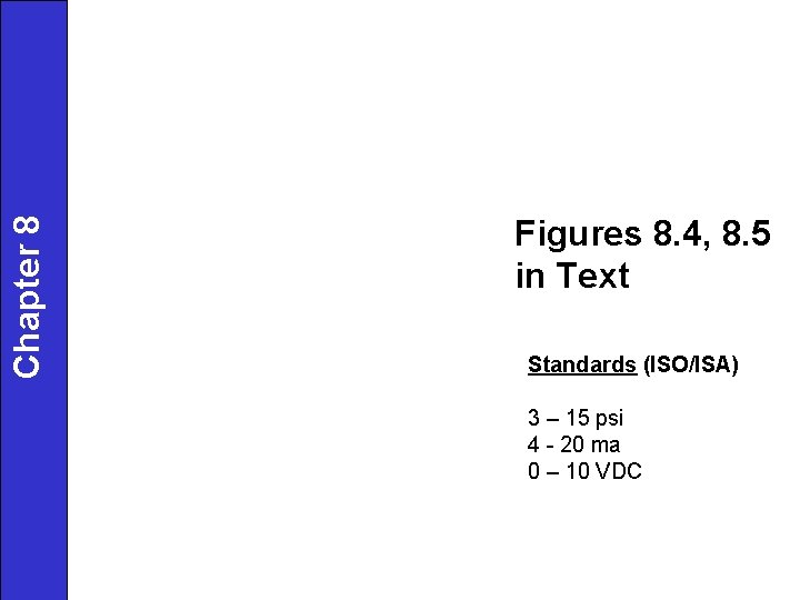 Chapter 8 Figures 8. 4, 8. 5 in Text Standards (ISO/ISA) 3 – 15